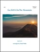 Go, Tell It On The Mountain SATB choral sheet music cover